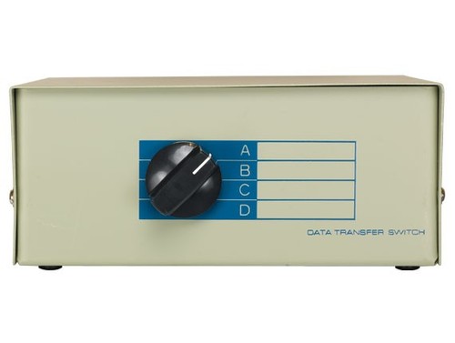 Way db9 manual data switch - manual,
