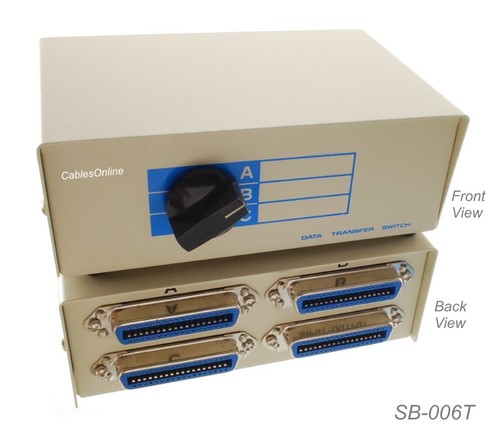 Way centronics - 3-way, (cn36)