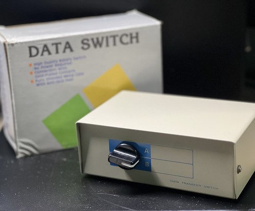 Manual data transfer switch - data,
