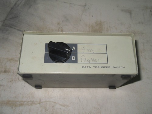 Manual data transfer switch - transfer,